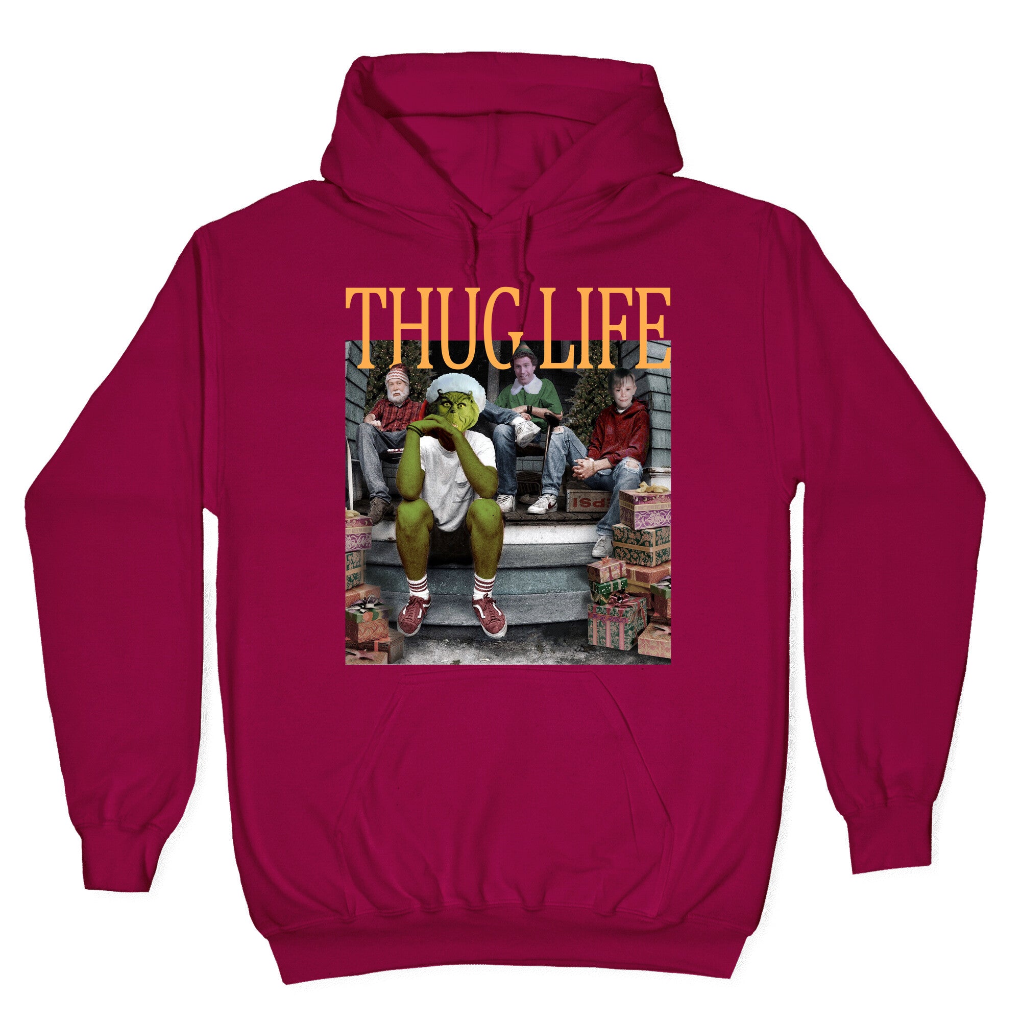 Thug Life Christmas Hoodie